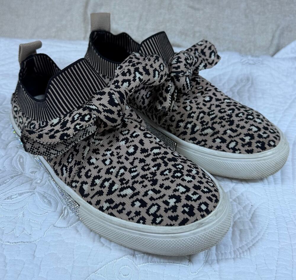 Bernie Mev Women's Brown Black 8.5 Spark Serenity Slip On Sneaker Shoes Comfort